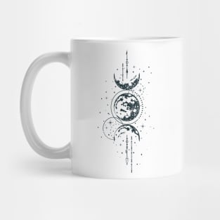 Hand Drawn Mystical Moon Mug